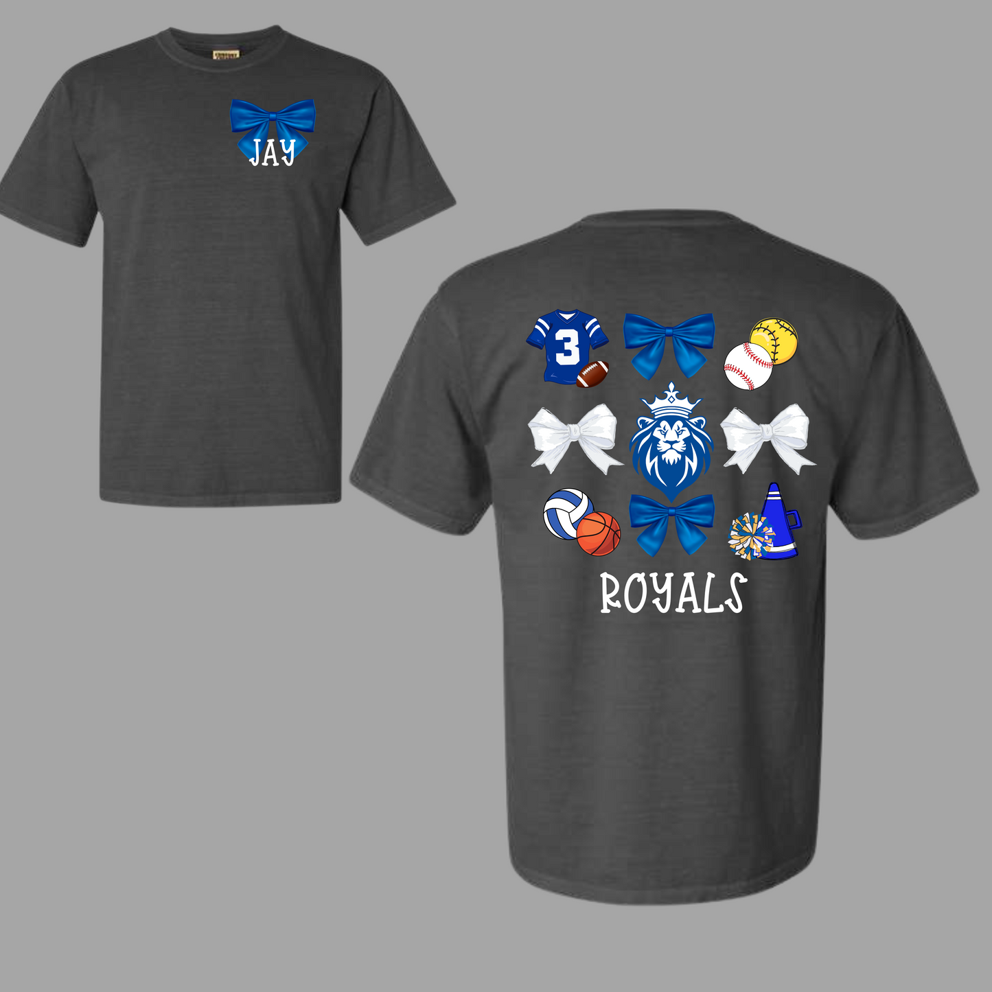 Jay Royals Bow Spirit Tee