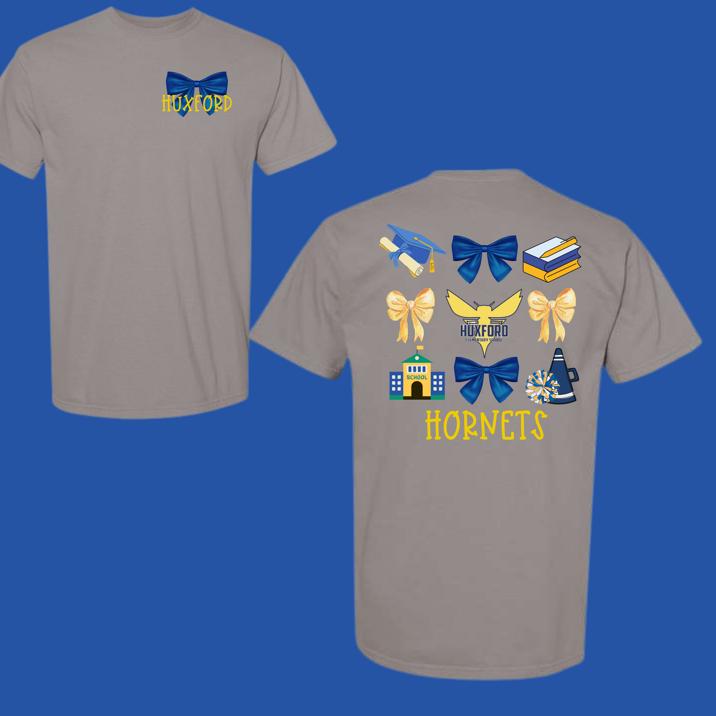 Huxford Hornets Bow Spirit Tee