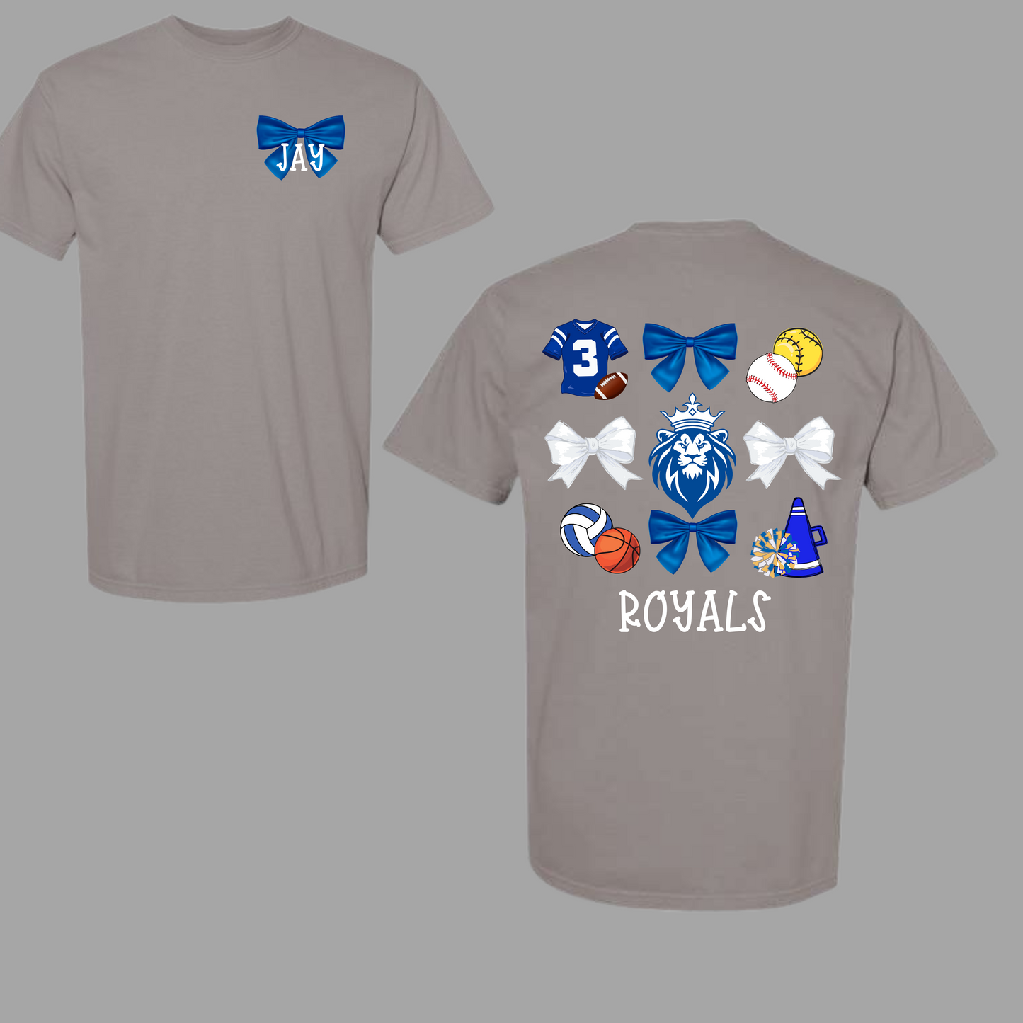 Jay Royals Bow Spirit Tee