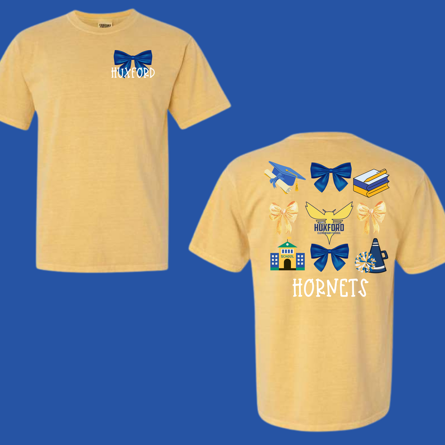 Huxford Hornets Bow Spirit Tee