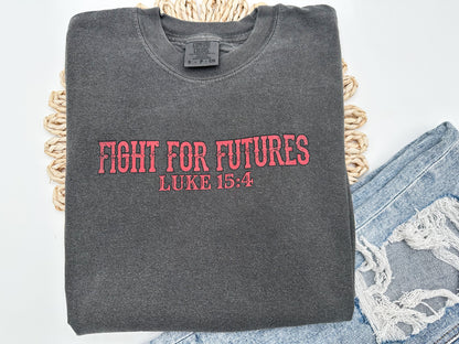 Fight for Futures/Hard Fought Hallelujah Tee (Fundraiser for Missions to search for missing kids)