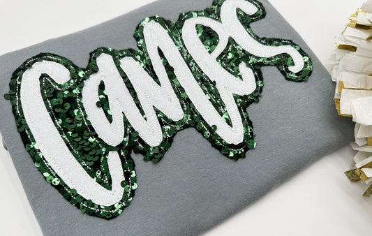 Custom Sequin Applique Sweatshirt