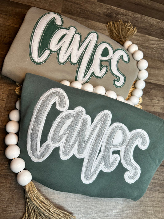 Canes Applique