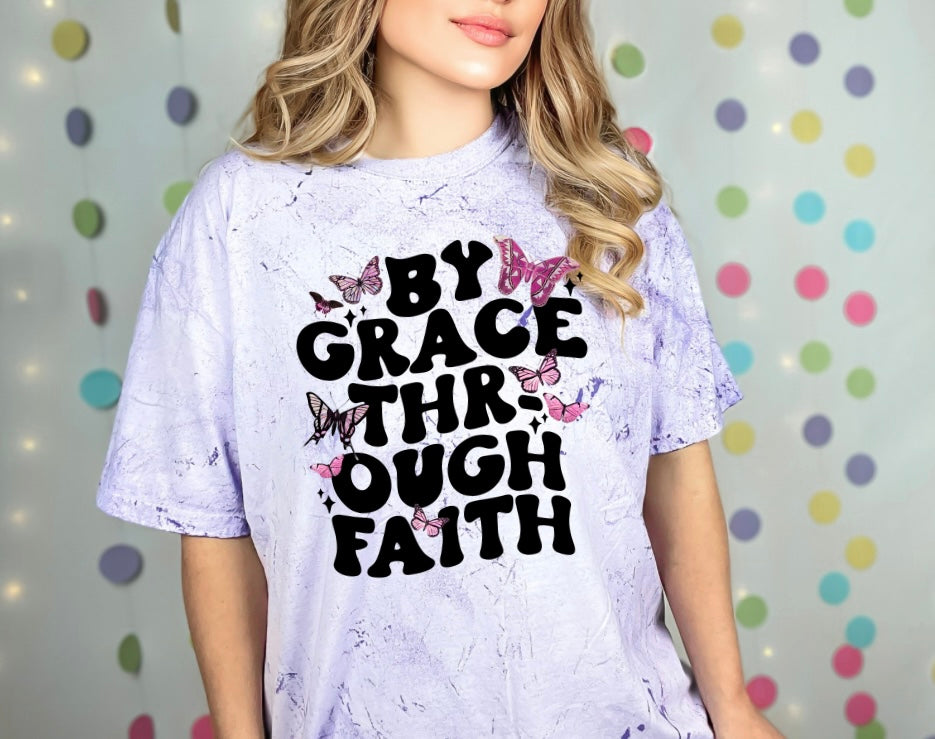 By Grace Through Faith (Butterflies)