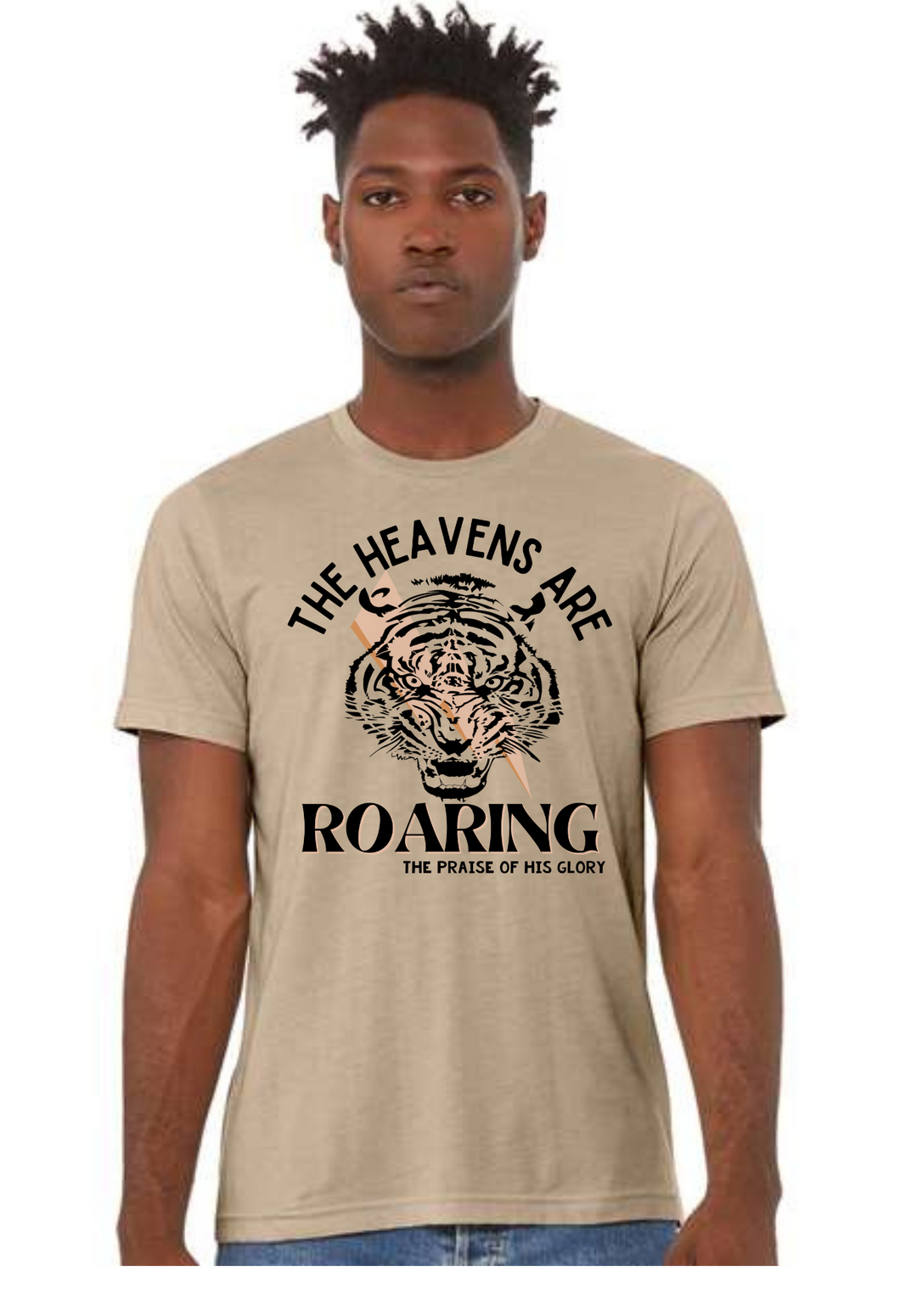 The Heavens are Roaring (neutral colors- unisex)