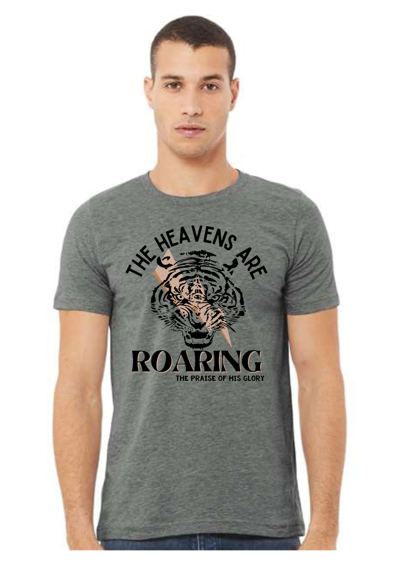 The Heavens are Roaring (neutral colors- unisex)