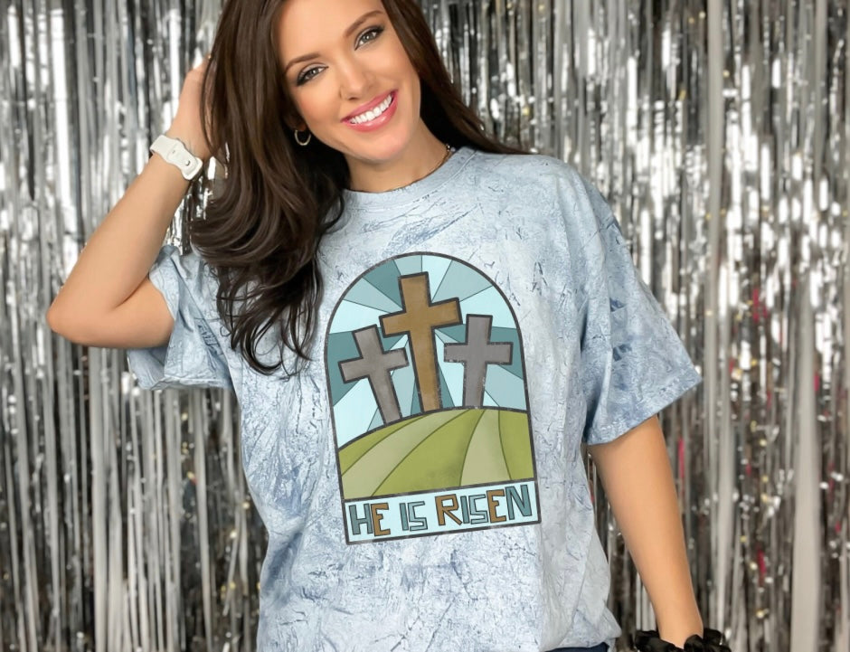 He is Risen- crosses